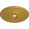 Ekena Millwork Traditional with Acanthus Leaves Ceiling Medallion, 26"OD x 3 1/8"ID x 1 1/2"P, Iridescent Gold CM26TAIGS - alternate 2